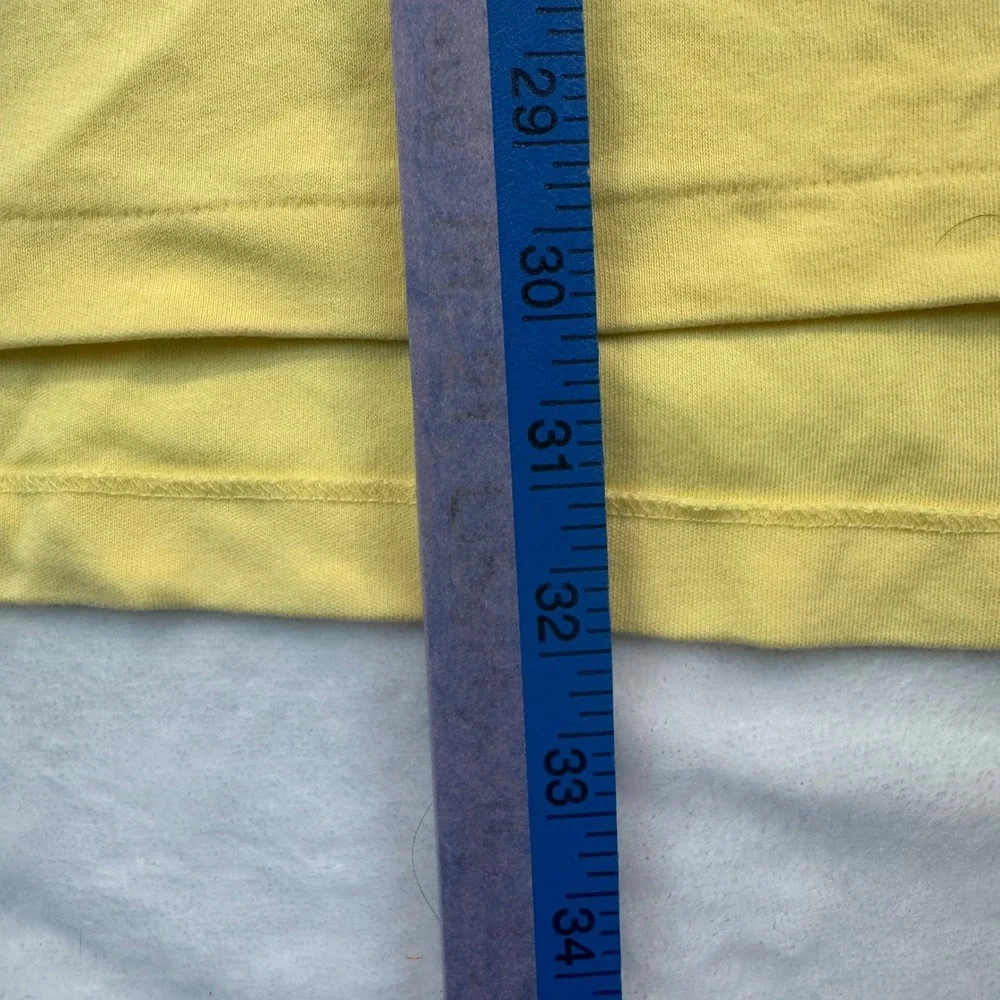 Polo Ralph Lauren Mens XL Yellow Short Sleeve Cotton Pique Pony Logo Polo Shirt